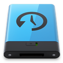 Blue Time Machine B icon